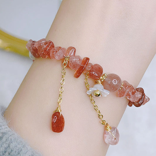 Stone Pearl Bracelet Shell