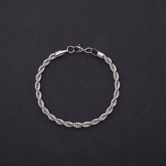 Twisted Gold Plated Bracelet