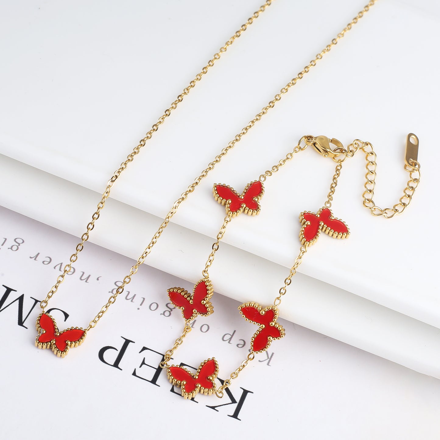 Simple Fashion Personality Temperament Butterfly Necklace