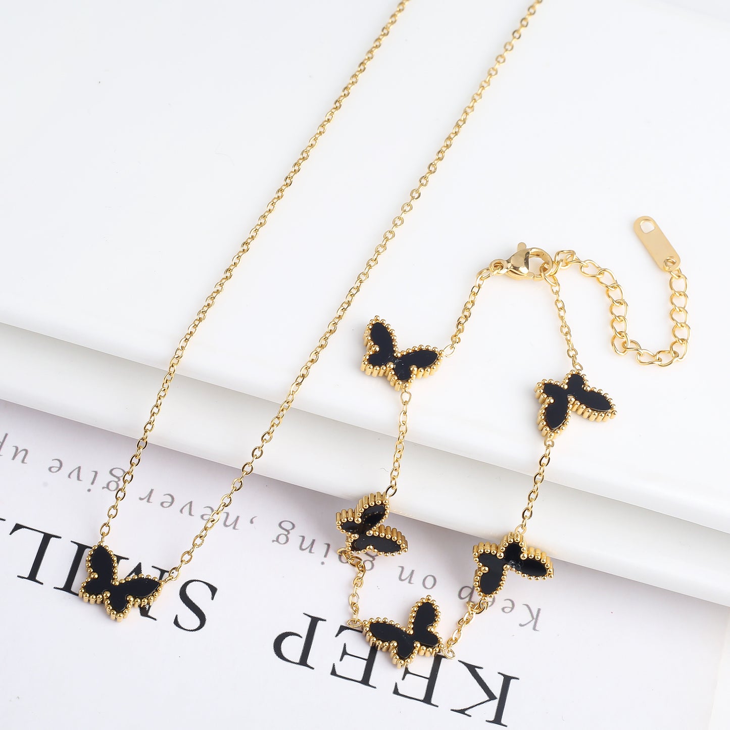 Simple Fashion Personality Temperament Butterfly Necklace