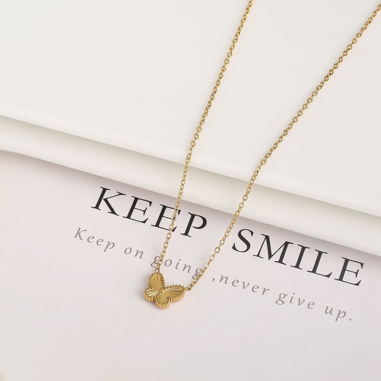 Simple Fashion Personality Temperament Butterfly Necklace