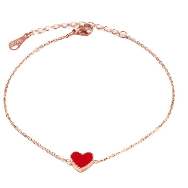 Love Double-sided Anklet
