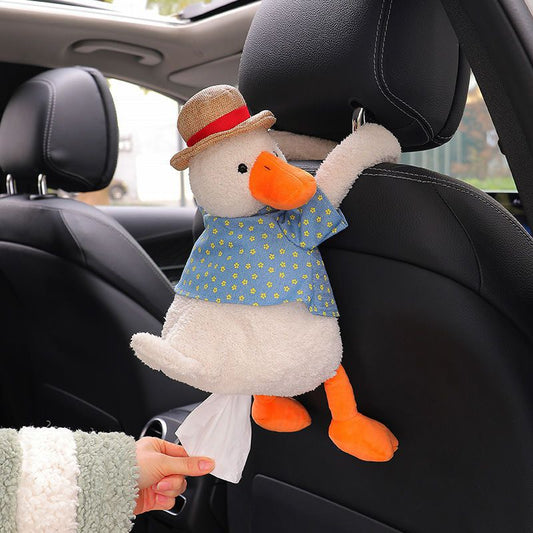 Hanging Duck Tissues Box For Car