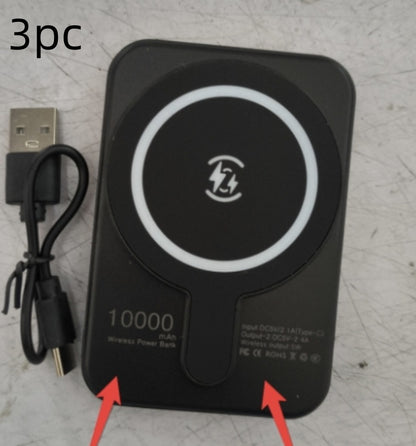 Magnetic Wireless Power Bank 5000 MAh Portable