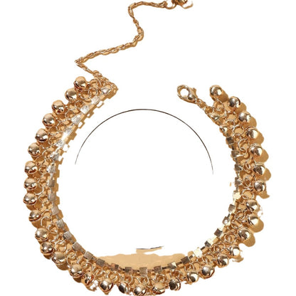 Diamond-encrusted Womens Beach Chain Anklet