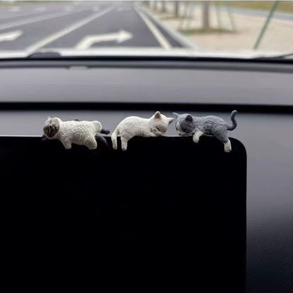 Adorably Cat Car Screen Ornament