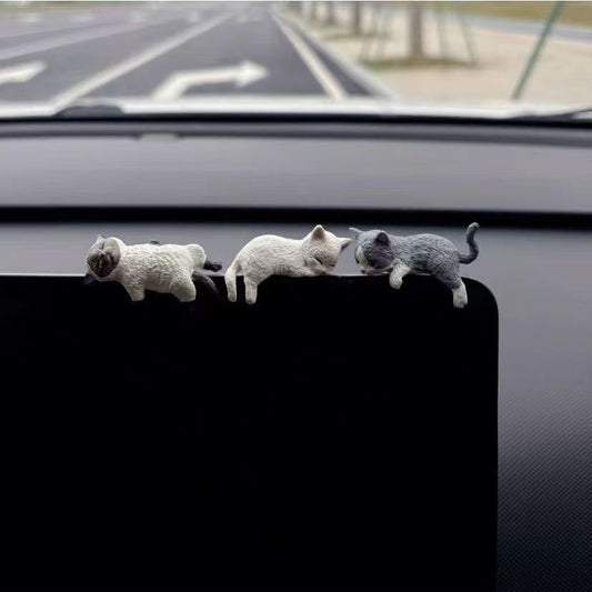Adorably Cat Car Screen Ornament