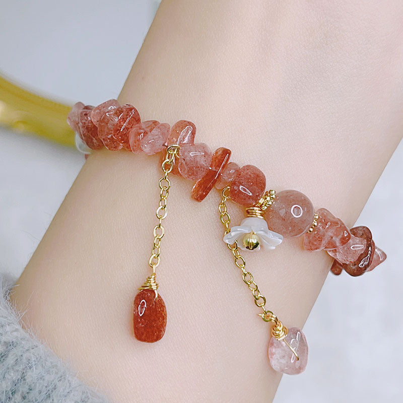 Stone Pearl Bracelet Shell