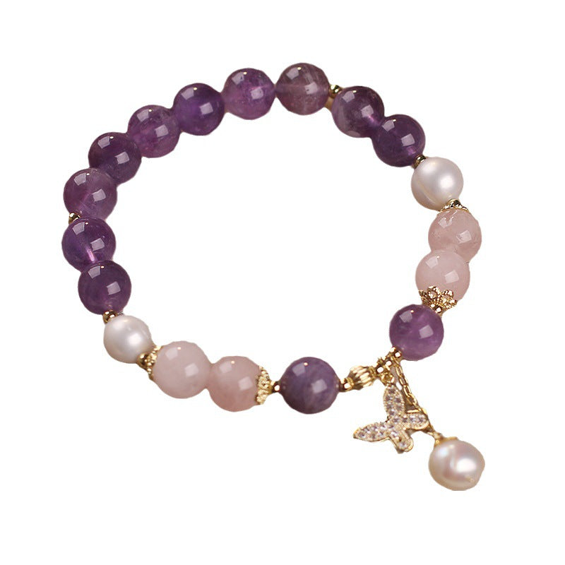 Natural Amethyst Bracelet