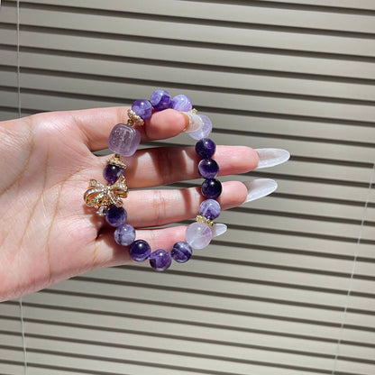 Natural Amethyst Bracelet