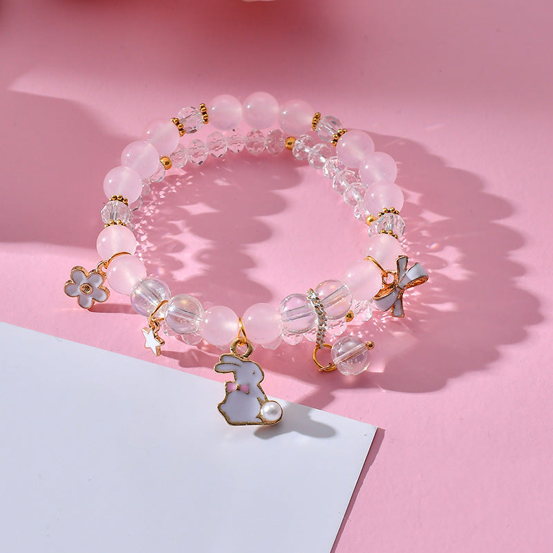 Chalcedony Crystal Bracelet