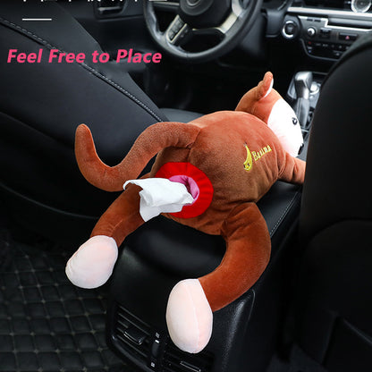 Pipi monkey tissue box