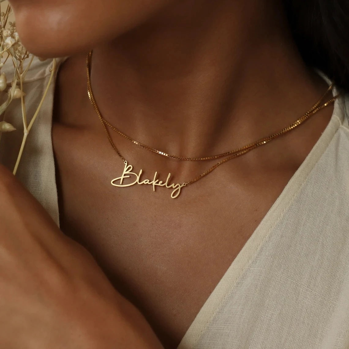 Stainless Steel Customized Name Necklace