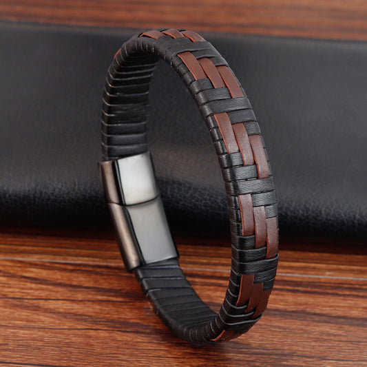Men's Handmade Stainless Steel Bracelet