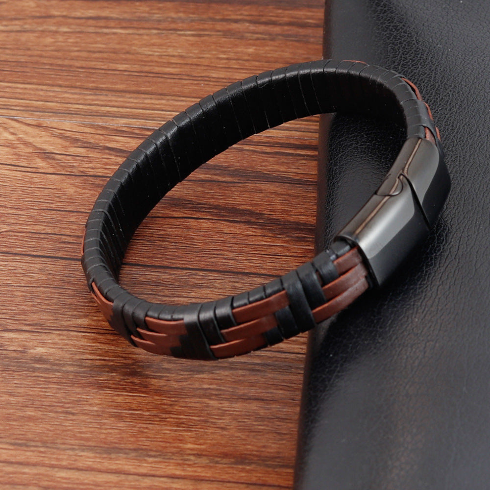 Men's Handmade Stainless Steel Bracelet