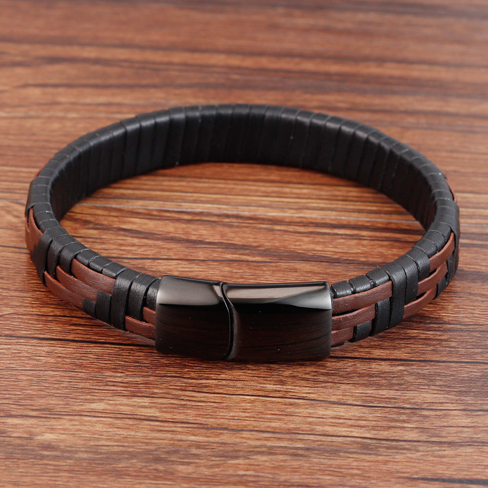 Men's Handmade Stainless Steel Bracelet