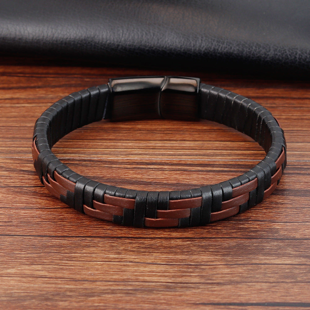 Men's Handmade Stainless Steel Bracelet