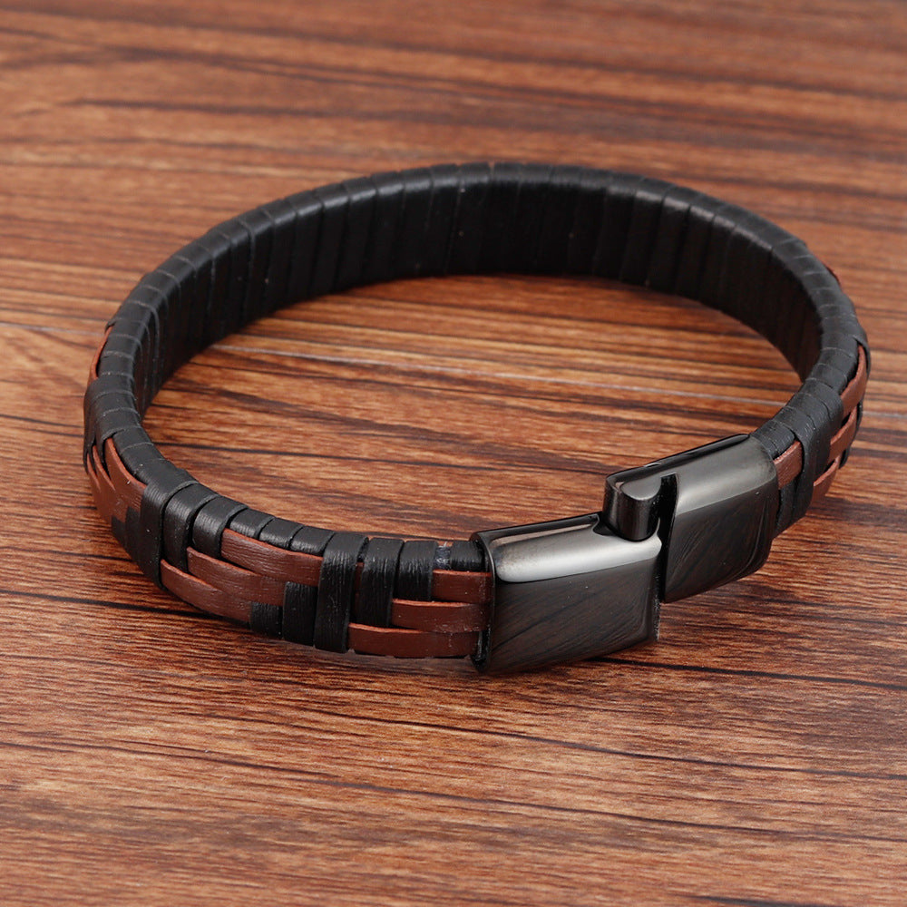 Men's Handmade Stainless Steel Bracelet