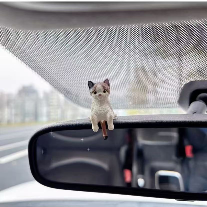 Adorably Cat Car Screen Ornament