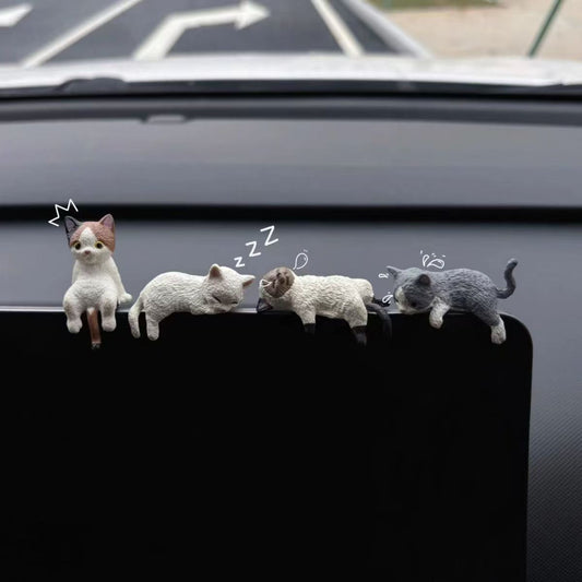 Adorably Cat Car Screen Ornament