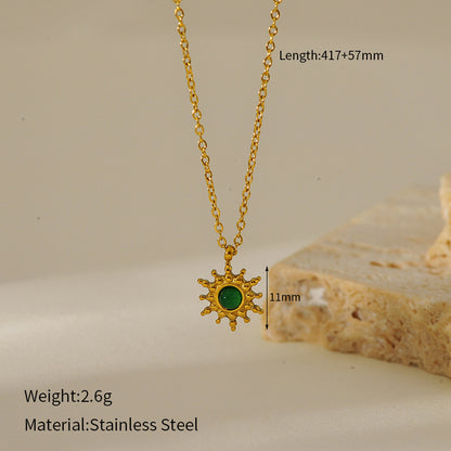 Vintage Emerald Necklace