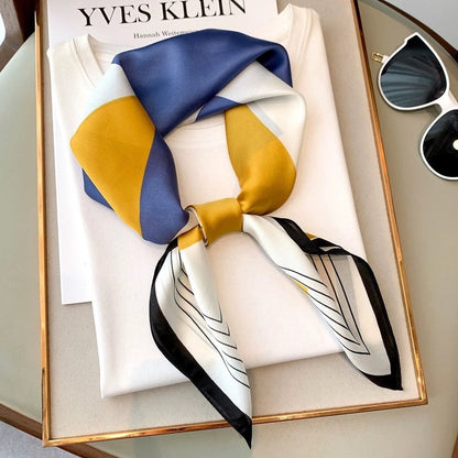 Silk Scarf Women's Headscarf Spring And Autumn