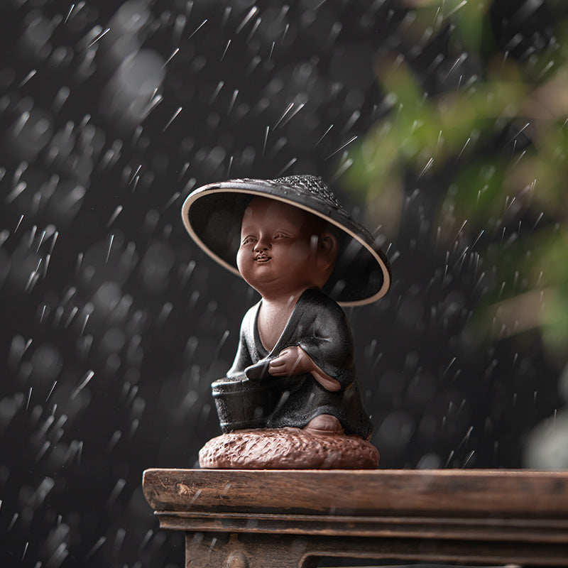 Monk Filtered Tea Ornament