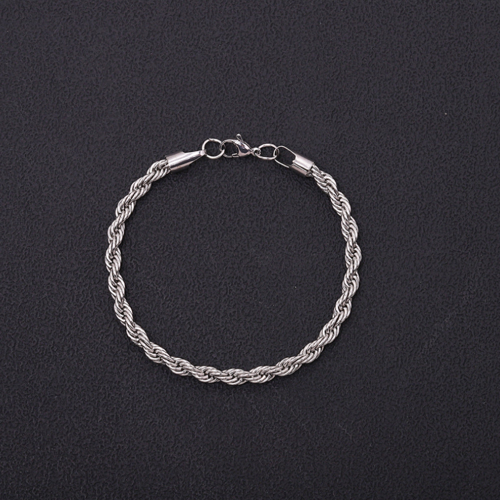 Twisted Gold Plated Bracelet