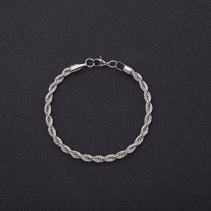 Twisted Gold Plated Bracelet