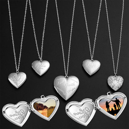 Forever Heart Locket Necklace