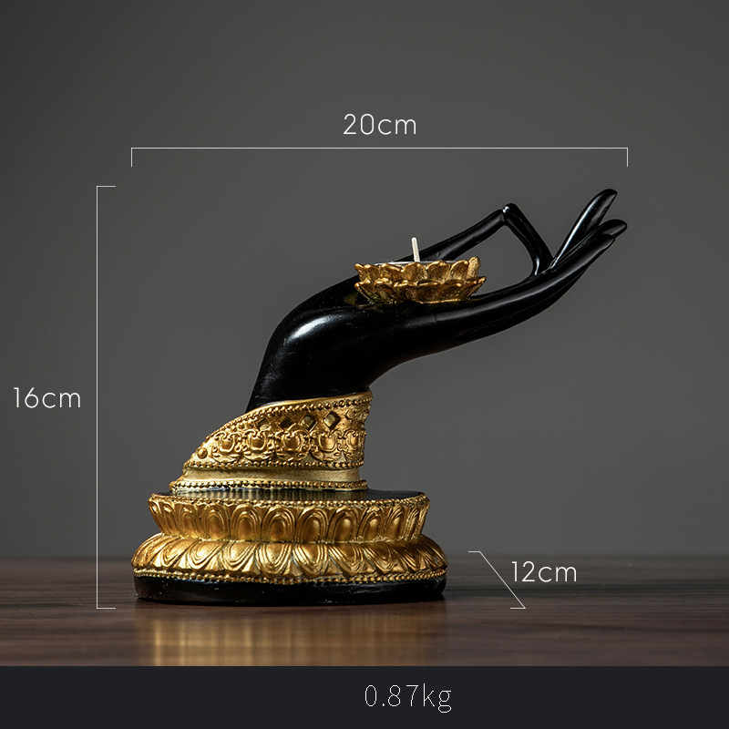 Elegant Candlestick Zen Ornaments