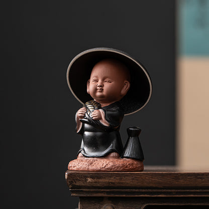 Monk Filtered Tea Ornament