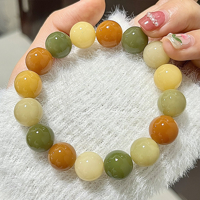 Bodhi Root Beads Bracelet