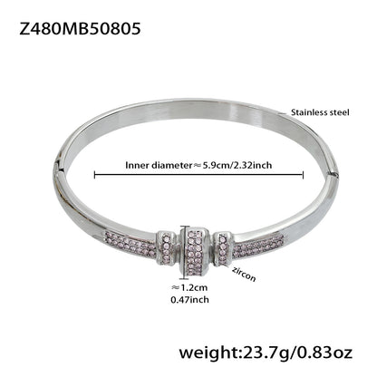 Zirconia Buckle Bracelet