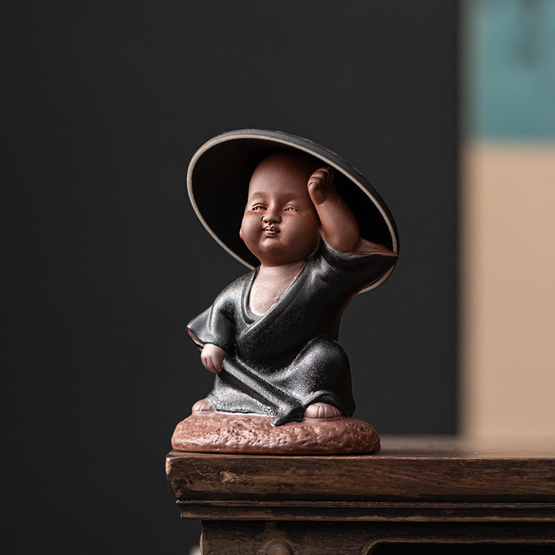 Monk Filtered Tea Ornament