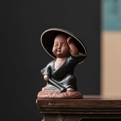 Monk Filtered Tea Ornament