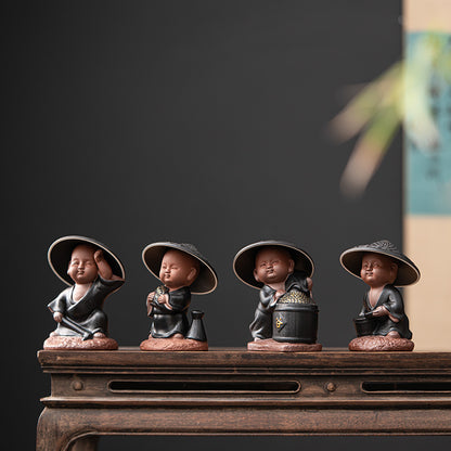 Monk Filtered Tea Ornament