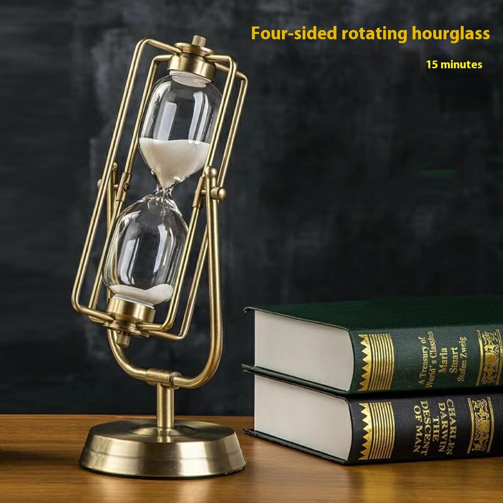Hourglass Timer 15 Minutes Desk  Decoration