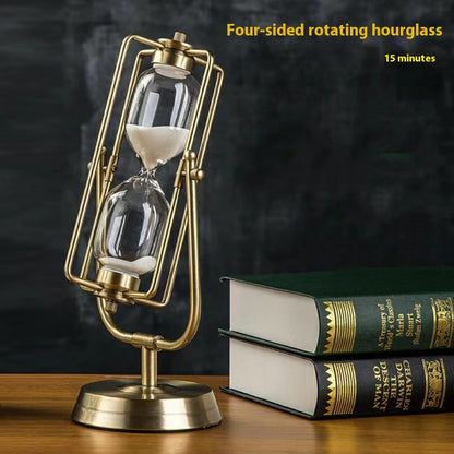 Hourglass Timer 15 Minutes Desk  Decoration