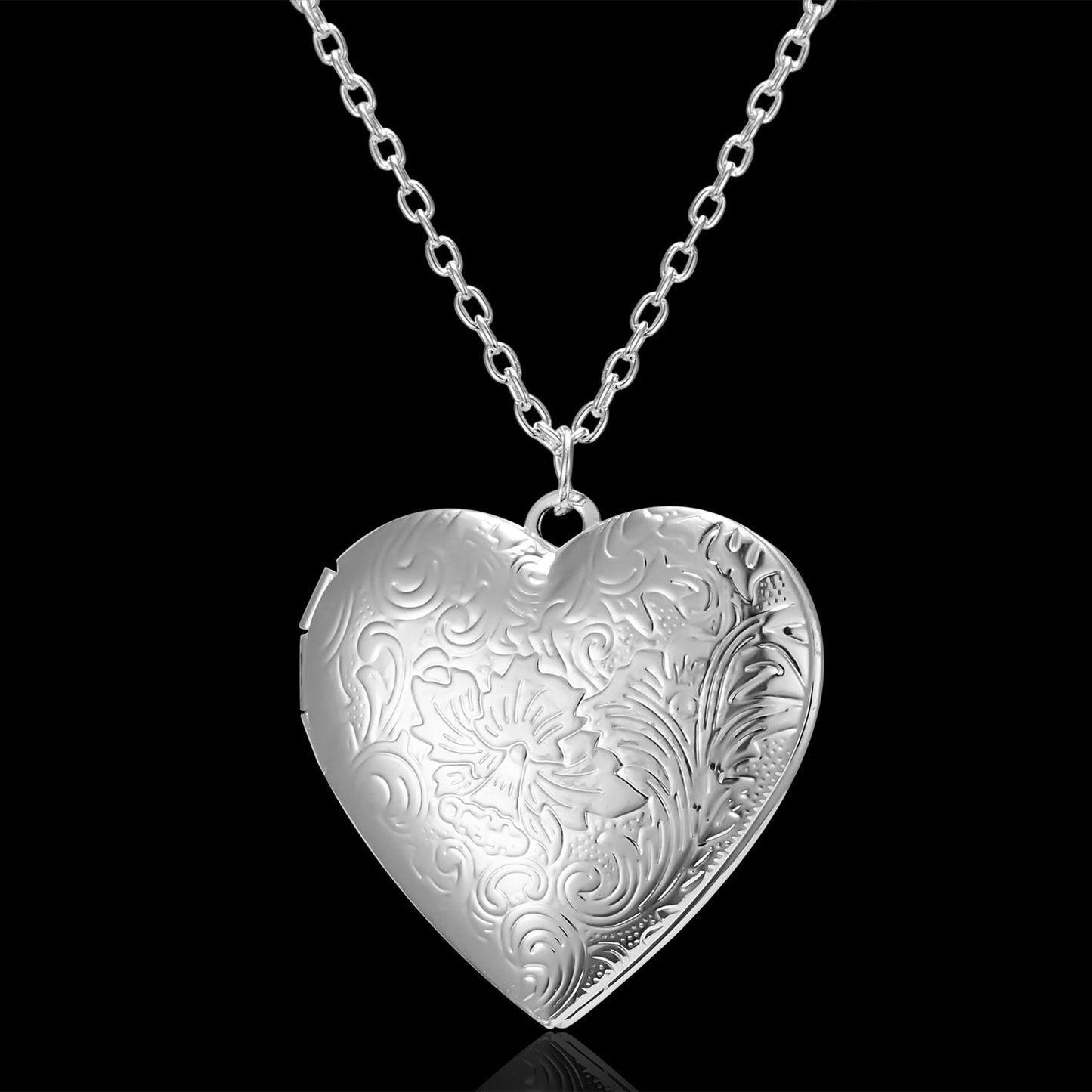 Forever Heart Locket Necklace