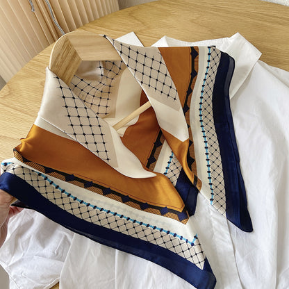 Silk Scarf Women's Headscarf Spring And Autumn