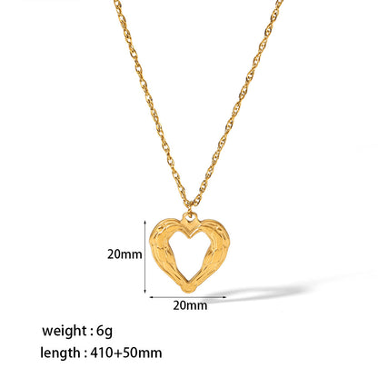 Titanium Steel Necklace 18K Gold Plated