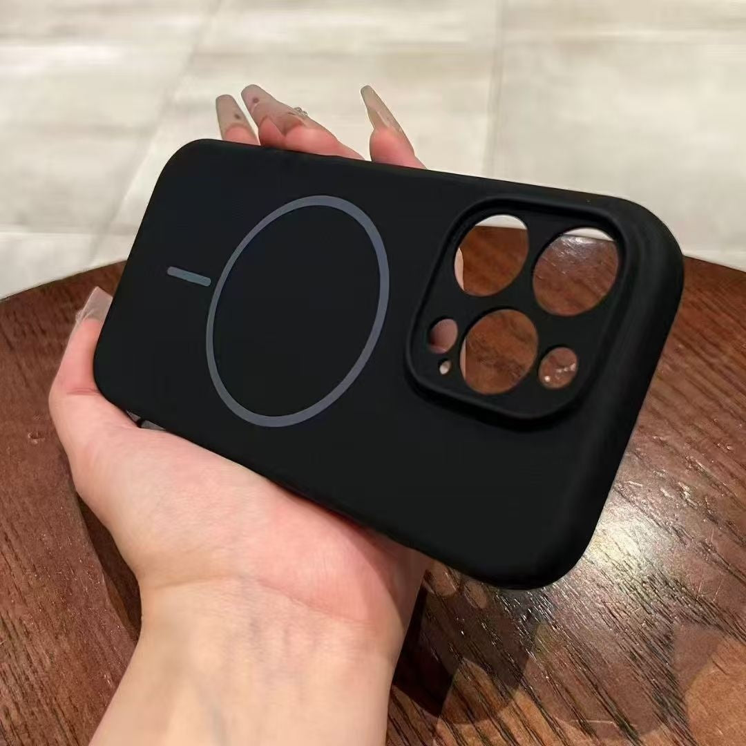 Magnetic Phone Case Liquid Silicone