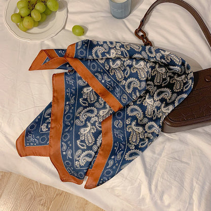 Silk Scarf Women's Headscarf Spring And Autumn