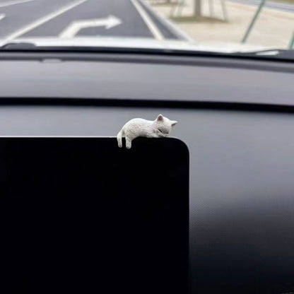 Adorably Cat Car Screen Ornament