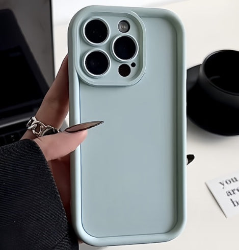 Frosted Photo Frame Simple Drop-resistant Soft Phone Case