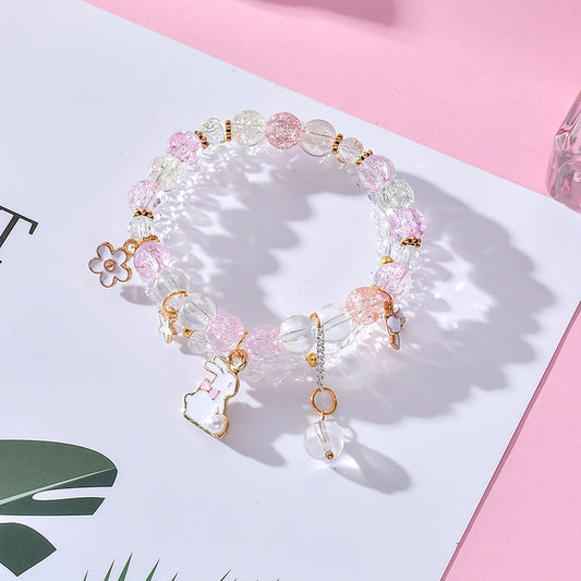 Chalcedony Crystal Bracelet