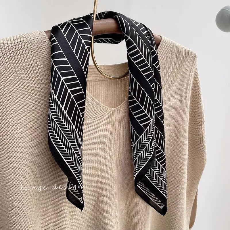 Silk Scarf Women's Headscarf Spring And Autumn