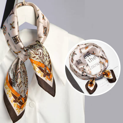 Silk Scarf Women's Headscarf Spring And Autumn