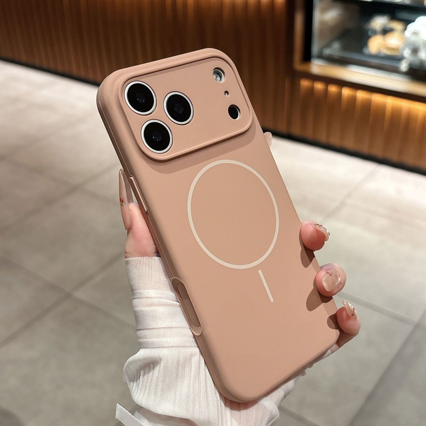 Magnetic Phone Case Liquid Silicone